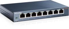 TP-LINK TL-SG108 10/100/1000Mbps 8xPort %72 Güç Tasarruflu Çelik Kasa Switch