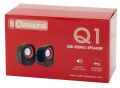 CLASSONE K3000 USB2.0 1+1 Siyah,Kırmızı Hoparlör