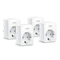 TP-LINK TAPO-P100-4P Min Mini Smart Wi-Fi Socket 4-pack