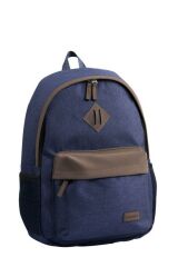 CLASSONE BP-V161LK 15.6'' Verona L Serisi Lacivert-Kahverengi Notebook Sırt Çantası