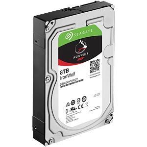 SEAGATE 8TB 3.5'' 7200RPM 256MB Sata3 Ironwolf Nas Dahili HardDisk ST8000VN0022