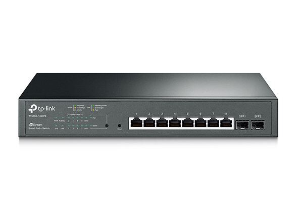 TP-LINK T1500G-10MPS 10/100/1000Mbps 8xPort Smart POE Switch