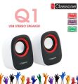 CLASSONE K3002 USB2.0 1+1 Beyaz Hoparlör