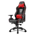 SHARKOON Çok yönlü,Ergonomik,Kırmızı Oyuncu Koltuğu SKILLER-SGS3-BK-RD