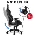 SHARKOON Çok yönlü,Ergonomik,Siyah Oyuncu Koltuğu SKILLER-SGS3-BK