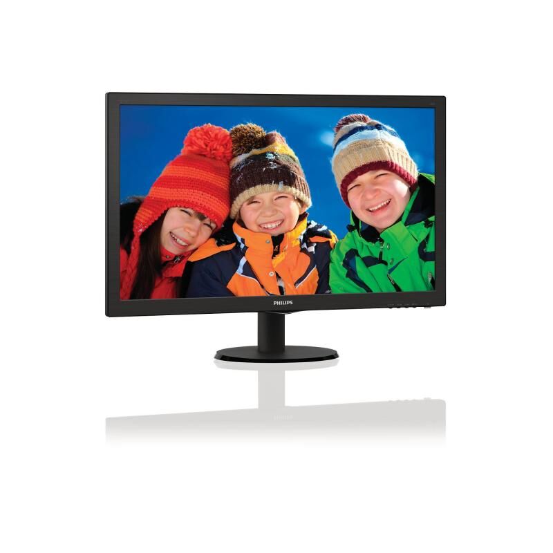PHILIPS 273V5LSB-01 27''1920x1080,5ms,75Hz,VGA-DVI,Siyah Led Monitör