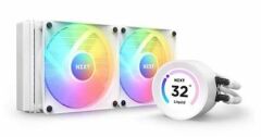 NZXT RL-KR24E-W1 Kraken Elite 240 Beyaz RGB AIO LCD Display 240mm Sıvı Soğutucu