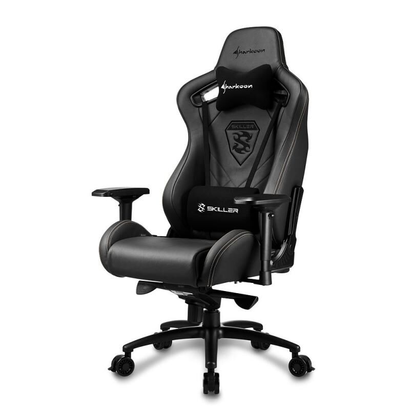 SHARKOON Çok yönlü,Ergonomik,Siyah Oyuncu Koltuğu SKILLER-SGS5