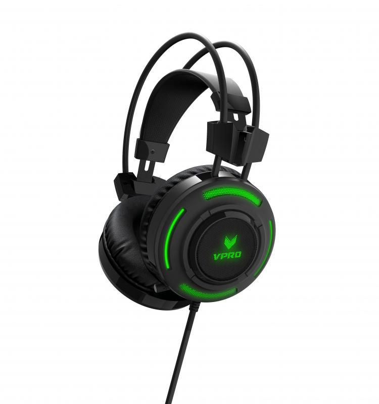 RAPOO 17915 VH200 3.5mm Gürültü Önleyici Mikrofonlu RGB Kulaküstü Gaming Kulaklık