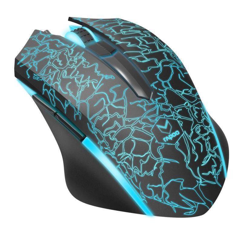 RAPOO 19242 V18,Ayarlanabilir 2000DPI,USB Kablolu,Ergonomik Gaming Mouse