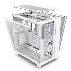 NZXT CM-H91EW-01 H Series H9 Elite Edition ATX Mid Tower Chassis All White color