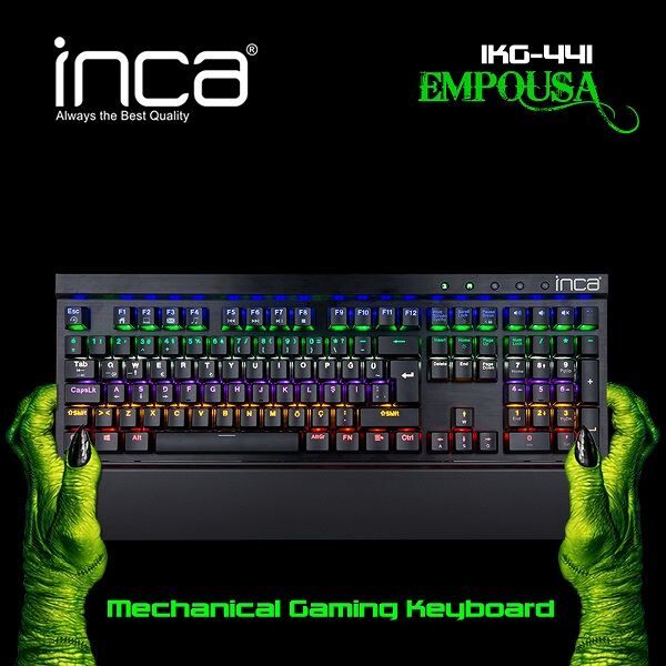 INCA Empousa Mekanik Gaming Klavye IKG-441