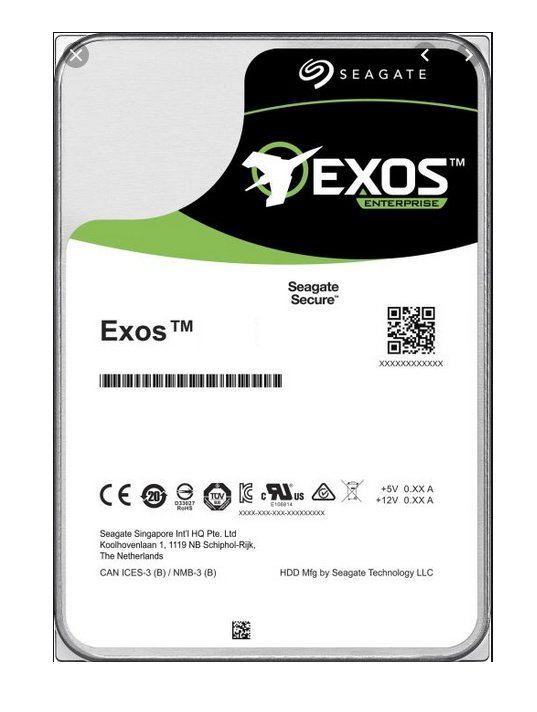 SEAGATE ST16000NM002G 16TB Exos X16 Sas 3.0 7200RPM 256MB 3.5'' Dahili Disk