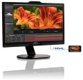 PHILIPS 23,8'', IPS, 3840X2160,  5ms, 4K ULTRA HD,  SIYAH, VGA/DVI/DP/HDMI, PIVOT 241P6VPJKEB-00