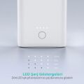 RAVPOWER RP-PB170-WH Çift 2.4A Çıkış 10050mAh Taşınabilir Şarj Cihazı Powerbank Byz