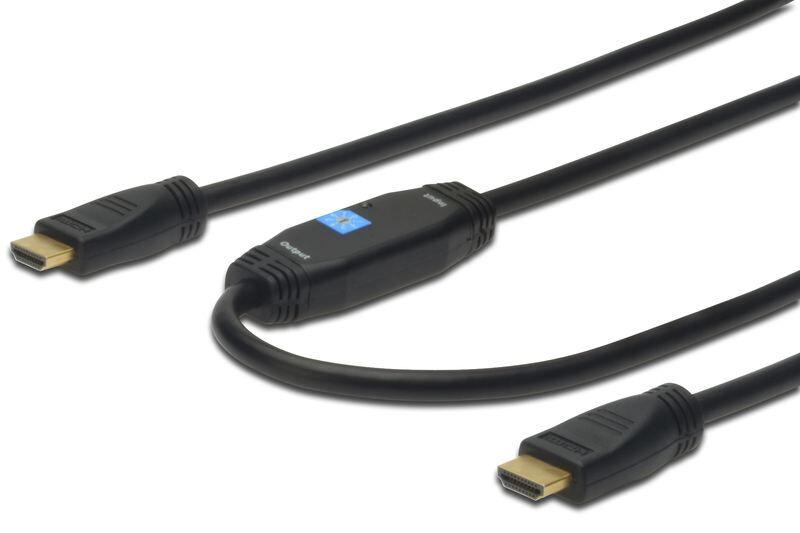 ASSMANN AK-330118-300-S 30mt Güçlendiricili Yüksek Hızlı HDMI Bağlantı Kablosu
