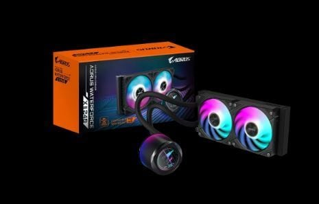 GIGABYTE AORWFORCEXII240 AORUS WATERFORCE X II 240 LCD 2x120mm ARGB SIVI SOĞUTMA