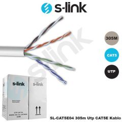 S-LINK SL-CAT5E04 Cat5 305m UTP Network Kablosu
