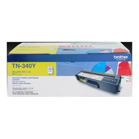 BROTHER TN-340Y Sarı 1500 Sayfa Lazer Toner