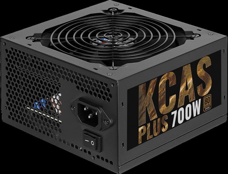 AEROCOOL AE-KCASP700 700W 80+ PLUS  BRONZE SINGLE RAIL KCAS PLUS SERİSİ GÜÇKAYNAGI