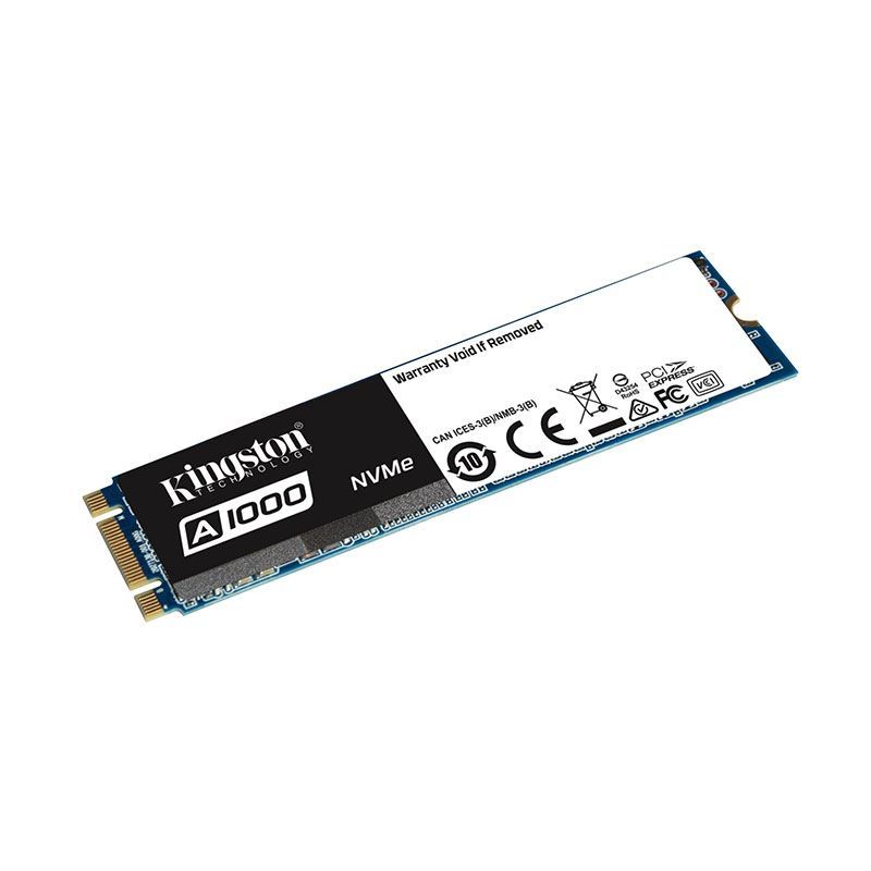 KINGSTON SSD 480GB 1500/900 MB/s 80MM A1000 PCIE SA1000M8-480