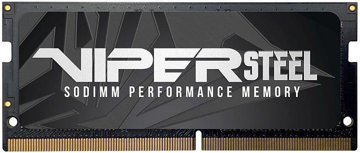 PATRIOT PVS416G266C8S 16GB (16GBx1) 2666MHz DDR4 SINGLE VIPER STEELS BLACK Gaming Notebook Ram