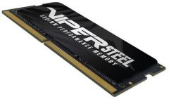PATRIOT PVS416G266C8S 16GB (16GBx1) 2666MHz DDR4 SINGLE VIPER STEELS BLACK Gaming Notebook Ram