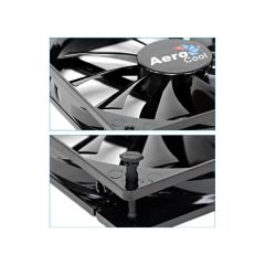 AEROCOOL 14cm Dark Force Sessiz Siyah Kasa Fanı AE-CFDF140BK
