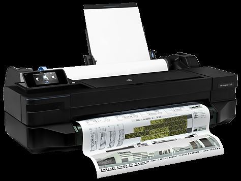 HP CQ891C DesignJet T120 24'' A1 Çizici