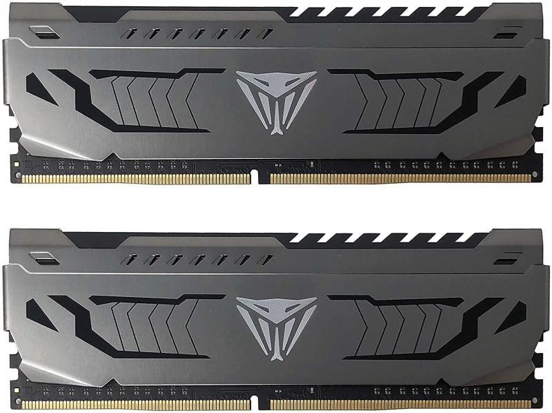 PATRIOT PVS416G360C8K 16GB (8GBx2) 3600MHz DDR4 DUAL VIPER STEEL BLACK Gaming Masaüstü Ram