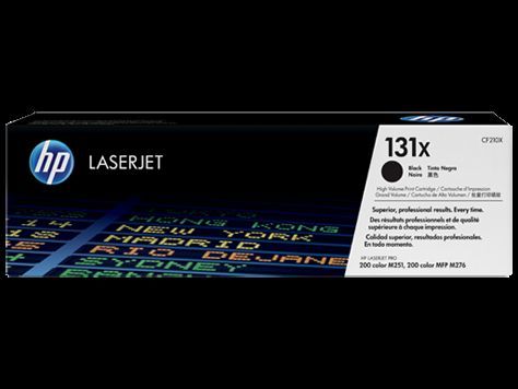 HP CF210X No 131X Yüksek Kapasiteli Siyah 2400 Sayfa Lazer Toner