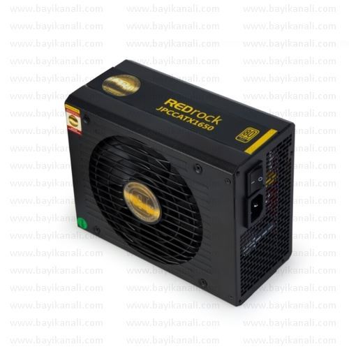 REDROCK 1650W 14cm Fan 80+Gold Güç Kaynağı