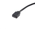 AKASA RGB LED Port Çoklayıcı ve Uzatma Kablosu 1 Giriş 4 Çıkış AK-CBLD04-50BK