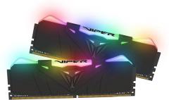 PATRIOT PVR416G413C9K 16GB (8GBx2) 4133MHz Viper DDR4 RGB Black Gaming Masaüstü Ram
