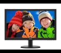 PHILIPS 243V5LHSB5-01 23,6'' LED, GAM, 1920x1080, 1ms, VGA-DVI-HDMI, Siyah Monitör