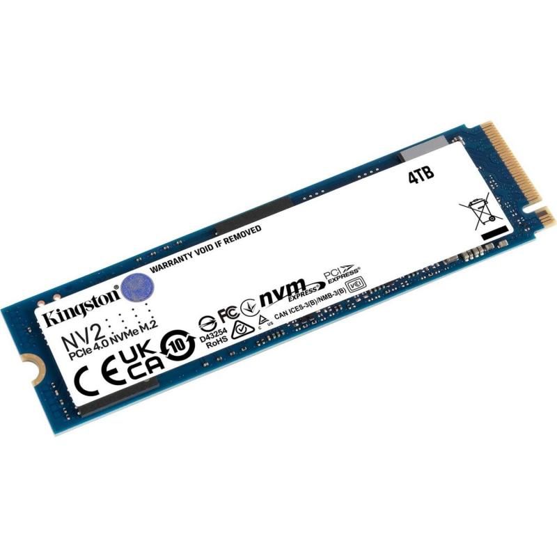 KINGSTON SNV2S-4000G 4TB NV2 NVMe M.2 3500/2800