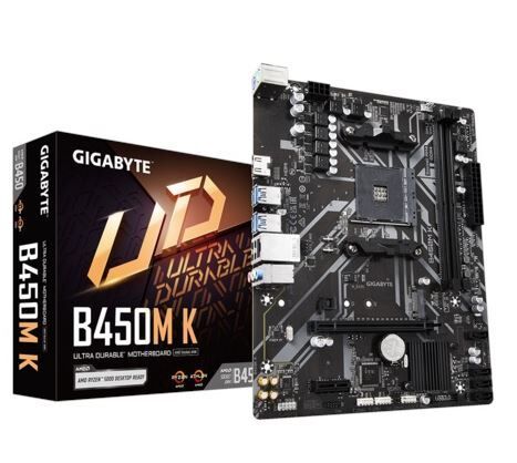 GIGABYTE B450M-K AMD  DDR4 HDMI ANAKART