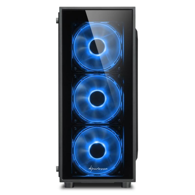 SHARKOON Belirgin Şık ve Kaliteli Midi Tower Kasa TG4-BLUE