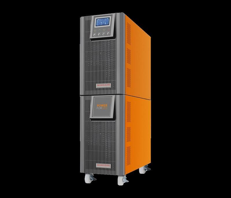 MAKELSAN MU10000N11WI002 Online Powerpack 10KVA 1F/1F 5-10 Dk 20x9AH Akülü UPS