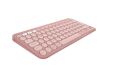 LOGITECH 920-011861 Pebble Keys 2 K380S Bluetooth Klavye Pudra Pembe
