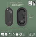 LOGITECH 920-012245 Pebble 2 Multi-Device Bluetooth Klavye Mouse Seti Grafit