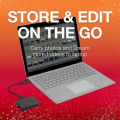 SEAGATE STJE500400 500GB One Touch USB 3.0 Siyah Taşınabilir SSD