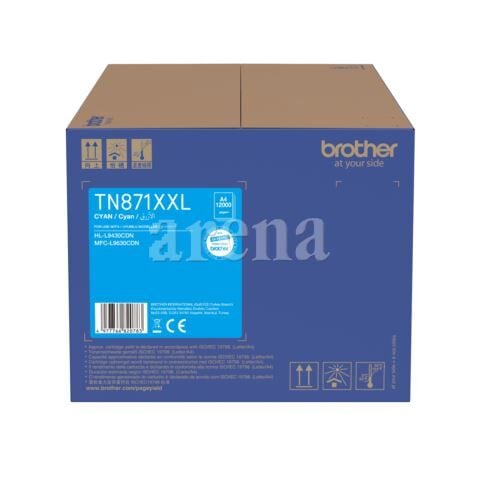 BROTHER TN871XXLC 12.000 Sayfa Mavi Toner