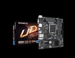 GIGABYTE H610M-S2H-V3-DDR4 Intel® H610 Motherboard with 6+1+1 Hybrid Phases Digital VRM Design PCIe