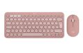 LOGITECH 920-012247 Pebble 2 Multi-Device Bluetooth Klavye Mouse Seti Pembe