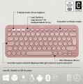 LOGITECH 920-012247 Pebble 2 Multi-Device Bluetooth Klavye Mouse Seti Pembe