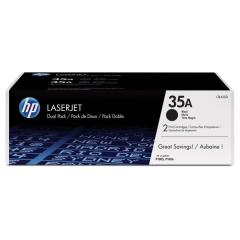 HP CB435AD No 35A 2'Li Paket Siyah Toner