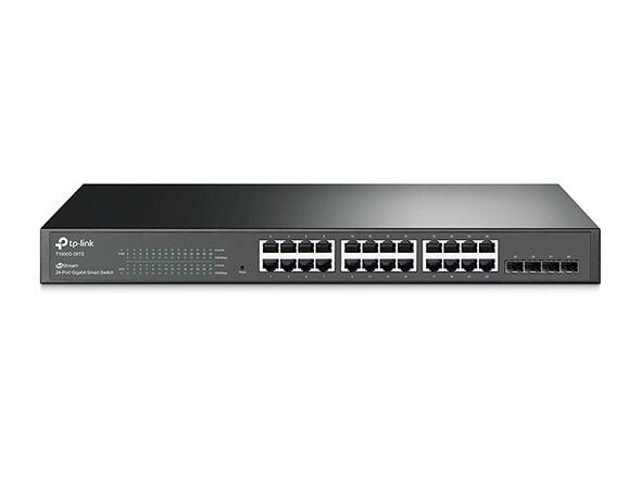 TP-LINK T1600G-28TS JetStream 24-Port Gigabit Smart Switch - 4 SFP Slots
