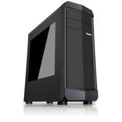 BOOST Pencereli Midi Tower Powersız Siyah Kasa