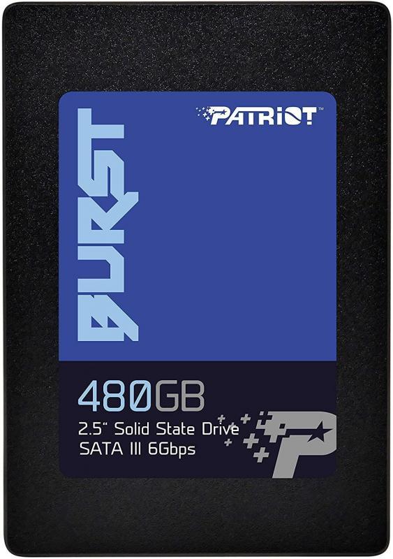 PATRIOT PBU480GS25SSDR 480GB BURST Sata 3.0 560-540MB/s 7mm 2.5'' Flash SSD